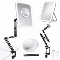 10X Magnifying Clip-On Makeup Mirror with Lights