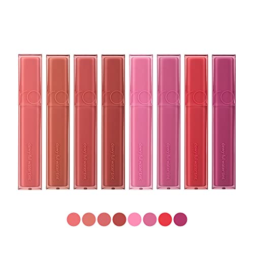 rom&nd DEWY·FUL WATER TINT 05 TAFFY|Glossy|high pigment|moisturizing|non-sticky|Hydrated lips|colorful shades|High Shine|0.18oz