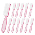 12 Pcs Handle Grip Nail Brushes for Manicure & Pedicure