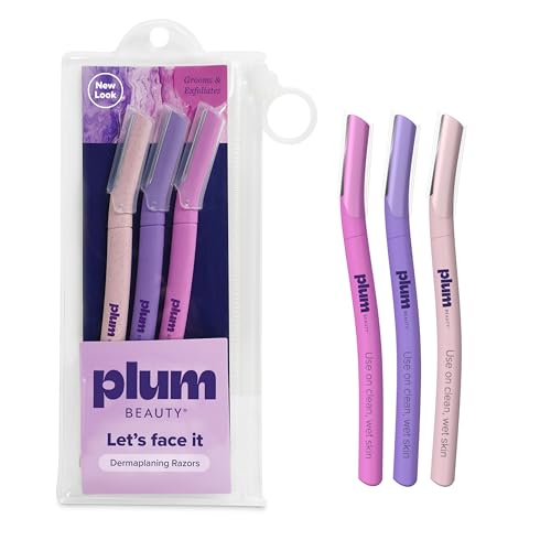 Women’s Face & Eyebrow Razor Set for Dermaplaning and Shaping