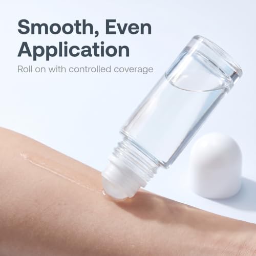 Glass Refillable Roller Bottles 50ML with Leak-Proof Plastic Ball - Essential Oil Containers