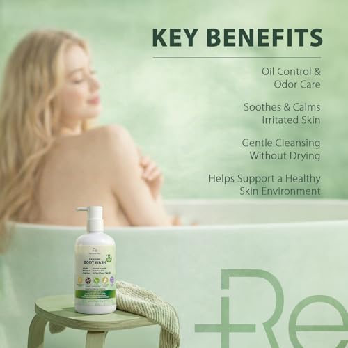 Recuren Plus Antifungal Body Wash - Back Acne & Jock Itch Relief