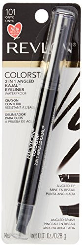 Revlon ColorStay 2-in-1 Waterproof Eyeliner Pencil 0.01 Oz Onyx