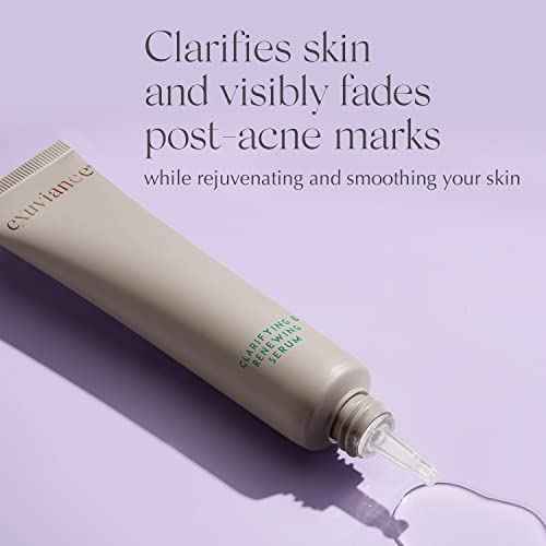 EXUVIANCE Clarifying & Renewing Serum, with Niacinamide, NeoGlucosamine and Licorice Root Extract for Oily Skin. Non-Comedogenic, Lightweight, Non-Greasy, 1fl oz