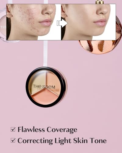 THESAEM Cover Perfection Triple Pot Concealer 03 - Light Skin