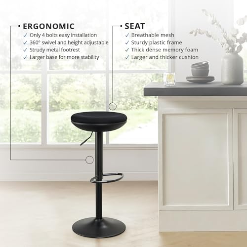 Ergonomic Standing Desk Stool with 360° Swivel