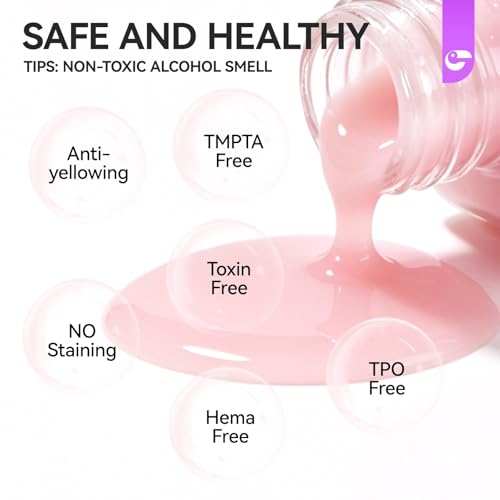 Gelike EC 6-in-1 Nail Hardener & Strengthener Treatment for Weak Nails