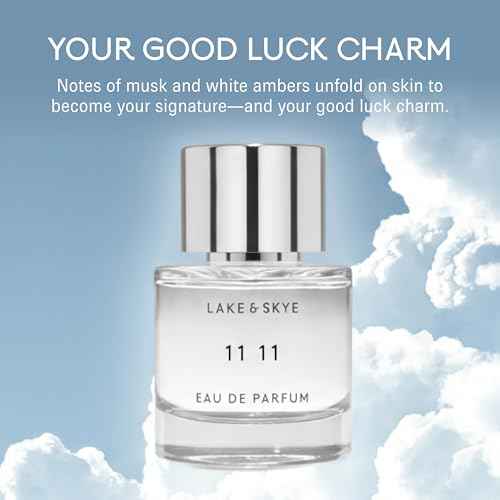 Lake & Skye, 11 11 Eau de Parfum - 100ml/ 3.4oz - Skin Musk, Clean, Vegan, Paraben-Free, Cruelty-Free
