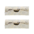 Pale Yellow Lipstick Case with Mirror – Set of 2