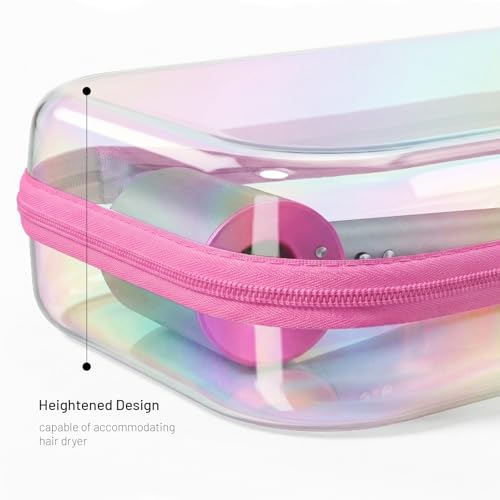 Clear Makeup Bag Toiletry Organizer - 2pcs Waterproof Travel Set
