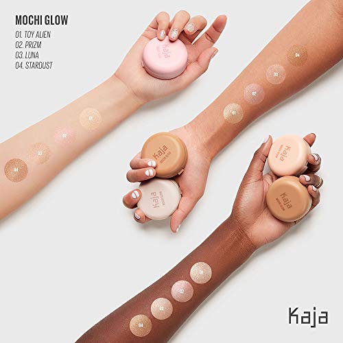 KAJA Mochi Glow Bouncy Highlighter | 03 Luna | Cruelty-free, Paraben-free, Sulfate-free, Phtalates-free, K-Beauty