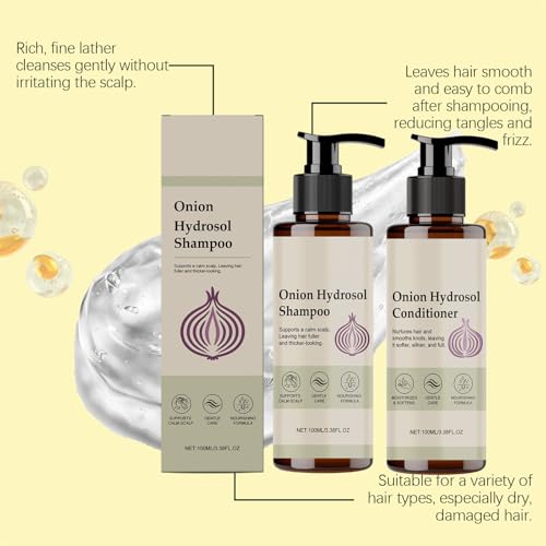 Onion Hydrosol Shampoo & Conditioner Set with Biotin & Rosemary