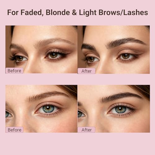 2-In-1 Lash & Brow Tint Kit - Professional Color, 4-6 Week Wear