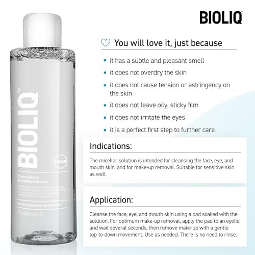 Bioliq Clean Micellar Solution 200ml - Makeup Remover & Cleanser