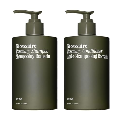 Nécessaire Rosemary Hair Duo Set with Shampoo & Conditioner - 16.9 Fl Oz (Pack of 2)