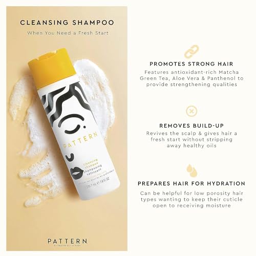 PATTERN Travel Kit for Curly & Coily Hair - Leave-In, Intensive & Cleansing Shampoo