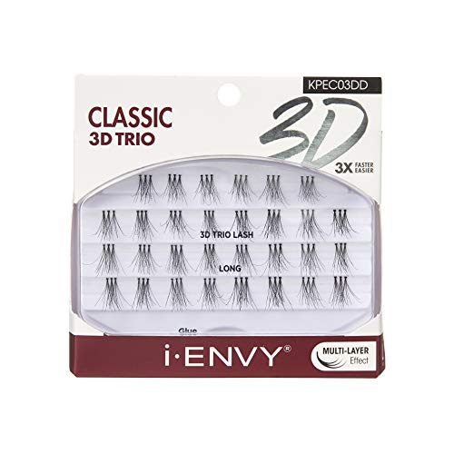 iENVY 3D Trio Lashes Classic Long - 2 Pack Fluffy