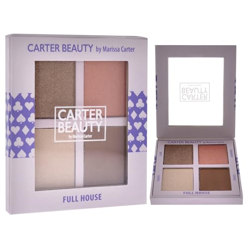 Carter Beauty Full House Face Palette - Blush, Highlighters & Contour