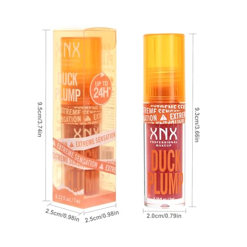 Hydrating Plumping Lip Gloss with Ginger - Vegan Makeup