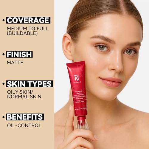 FV Matte Waterproof Foundation | Full Coverage & Oil Control, 30g