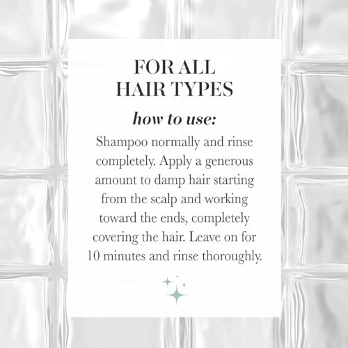 Pearlessence Glossy Hair Mask with Keratin & Hyaluronic Acid 12oz