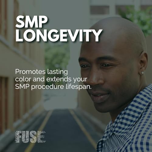 Fuse Sport Scalp Aftercare - Minimizes Oily Scalp - For Shaved scalps or Scalp Micropigmentation - Made in the USA-4oz (Pack of 2, Blue)