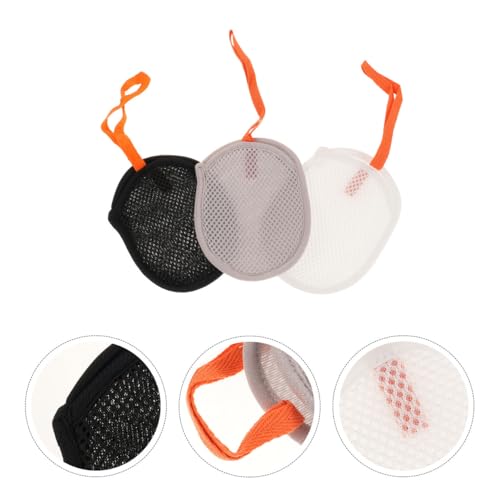 Mesh Soap Pouch 6-Pack with Hanging Rope - Quick-Drying