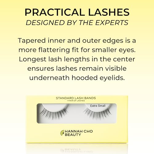 Hannah Cho Beauty Extra Small False Lashes for Hooded Eyes