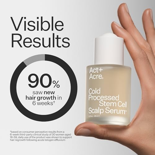 ACT+ ACRE Cold Processed Stem Cell Scalp Serum - 2.2 Fl Oz