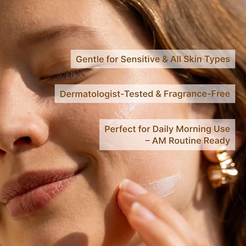 ZincPure Sunmilk SPF 50 PA++++, 100% Mineral Zinc Oxide Face Sunscreen, Broad Spectrum UVA/UVB, Lightweight, No White Cast, Fragrance-Free Daily Moisturizer for Sensitive Skin (40 ml)