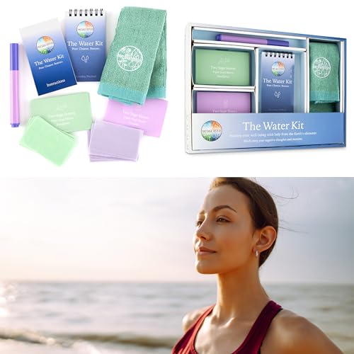 The Water Kit - Wash Away Negative Thoughts for Stress Relief and Healing - Give The Gift of Peace of Mind - Self Care Kit