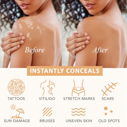 Waterproof Leg Makeup Concealer - Long-Lasting & Transfer Resistant (Bronze)