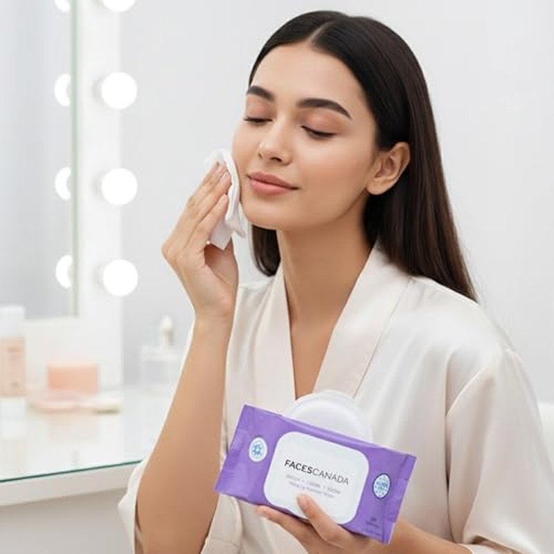 FACESCANADA Fresh Clean Glow Makeup Remover Wipes - 30 Count