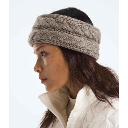 THE NORTH FACE Women's Oh Mega Headband | Winter Ear Warmer With Soft Cable Knit Texture & Fleece Lining