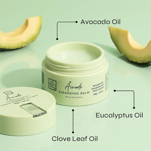 Avocado Refillable Cleansing Balm | 3-in-1 Makeup Remover | 100ml