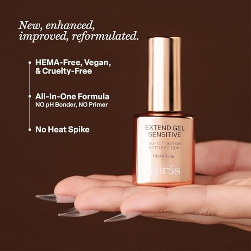 Aprés Extend Gel Sensitive HEMA-Free Gel-X Nail Adhesive 15ml
