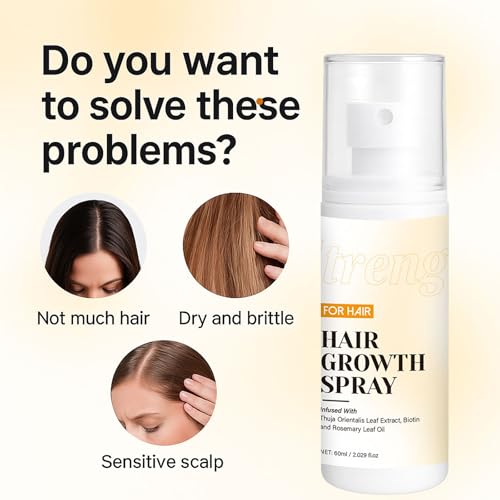 Rosemary Oil & Biotin Hair Growth Spray 60ml
