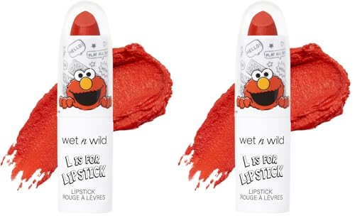 wet n wild Sesame Street L Is For Lipstick Duo Pack