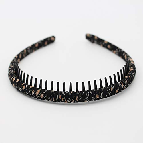 Zig Zag Headbands for Women (Pack of 4) Non-Slip Hair Bands