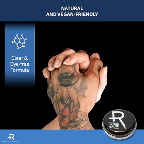 Tattoo Aftercare Salve – Natural Vegan Formula, .75 oz