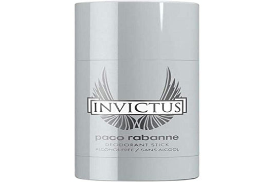 Paco Rabanne Invictus Deodorant Stick Alcohol-free 2.5 Oz./ 75 Ml for Men By 2.5 Fl Oz