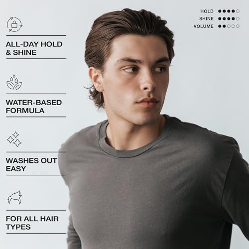 CRVFT Gel Pomade 4oz - Water Based, All-Day Hold