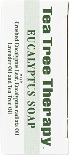 Tea Tree Therapy Eucalyptus Soap Vegetable Base, 3.5 Ounce (Pack of 2)