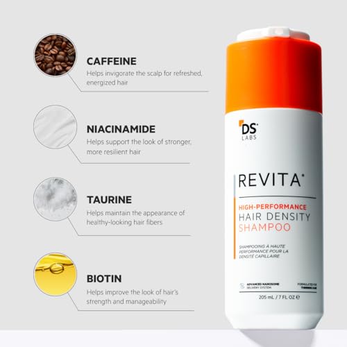 Revita Hair Density Shampoo for Thinning Hair - 205 mL (2 Pack)