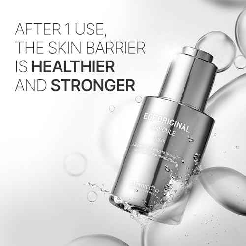 Swanicoco Pregnancy Safe EGF Pure 10 PPM Ampoule, Improve Skin Elasticity, Strengthen Skin Barrier, Lightweight Anti Aging Firming Wrinkle Serum Korean Skincare Postpartum Care 30ml 1 Fl Oz