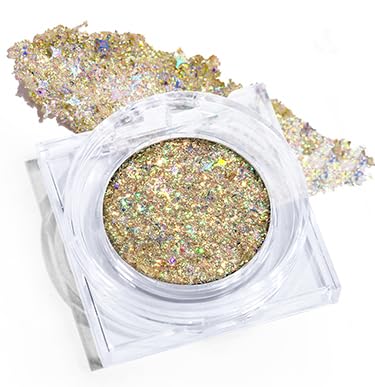 Holographic Body Glitter Gel | Waterproof Face & Hair Sparkle