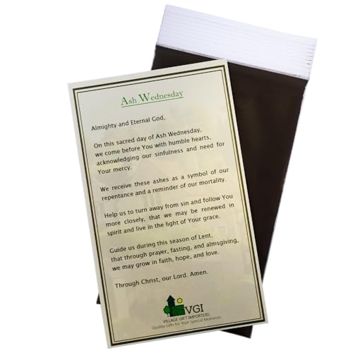 Palm Ashes for Ash Wednesday Services | 500 Servings