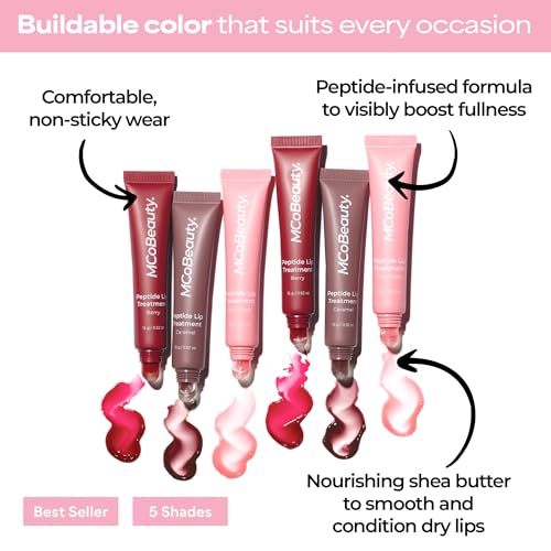 MCoBeauty Peptide Lip Plumper Gloss - Vanilla Brulee