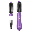 Aima Beauty Purple Blow Dryer Brush Set with 1" & 1.25" Round Barrel - 2-in-1 Styling Tool