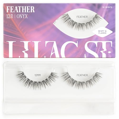 Lilac St Feather Lash Clusters 12mm Cat Eye Lashes